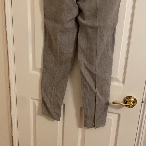 Fabiana Filippi / grey linen trouser jogger pants medium M - Picture 3 of 7